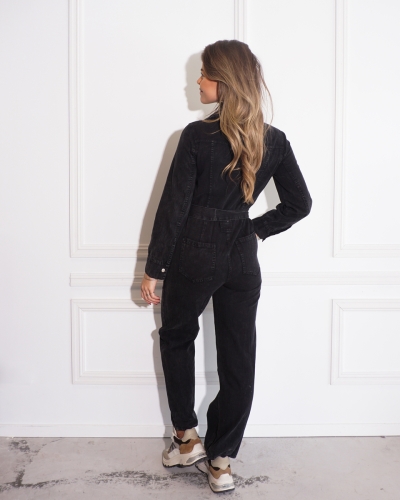 JUMPSUIT PIXIE ZWART