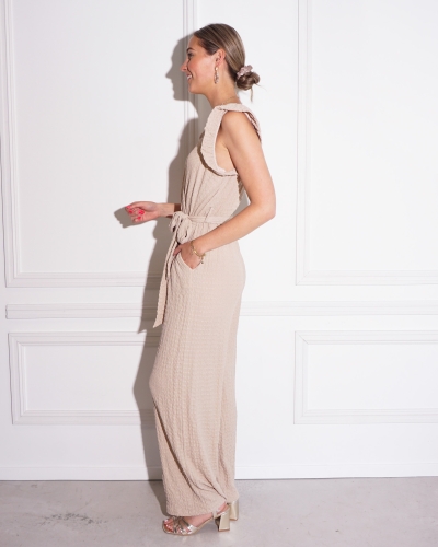 Gossip JUMPSUIT DEAU BEIGE