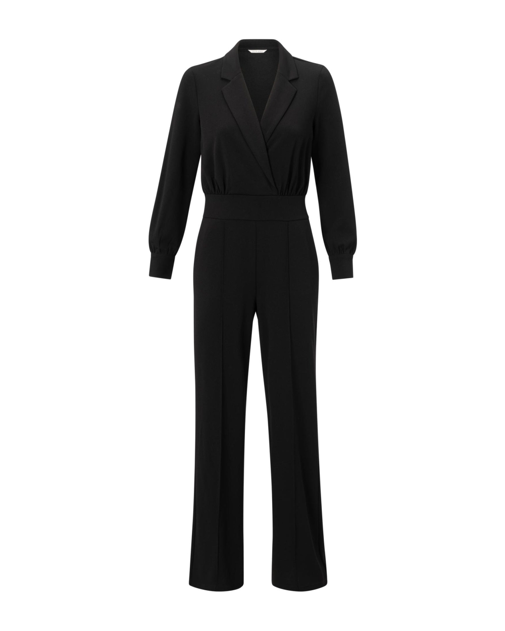 JERSEY JUMPSUIT ZWART