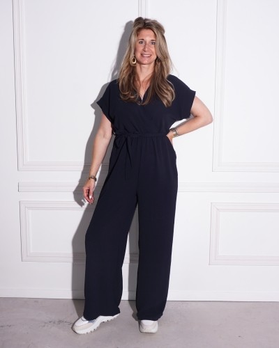Gossip JUMPSUIT NINE DONKERBLAUW