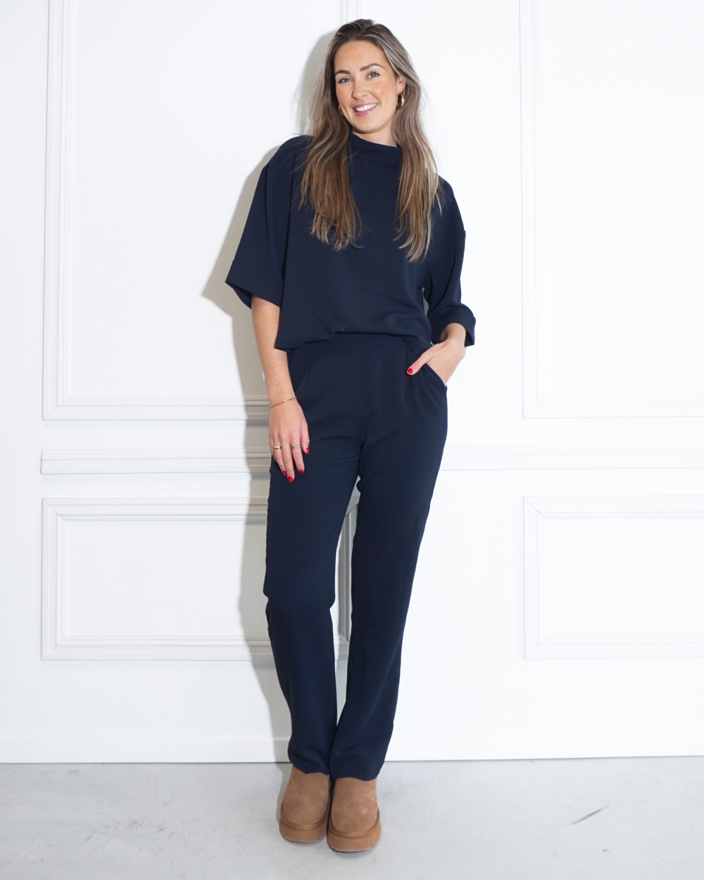 JUMPSUIT ARLO DONKERBLAUW