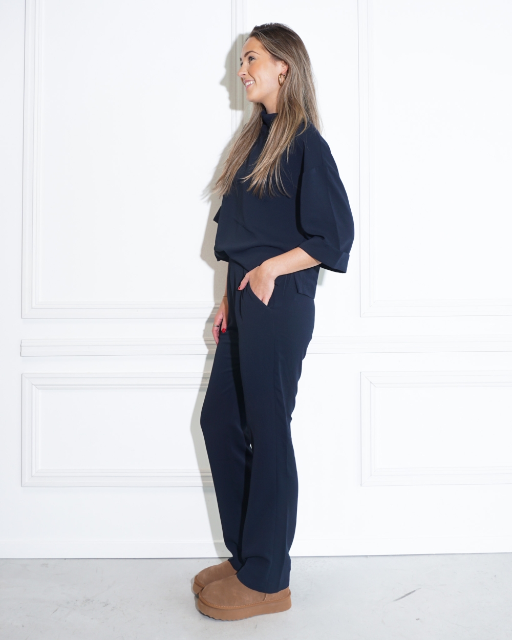 JUMPSUIT ARLO DONKERBLAUW