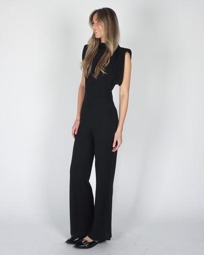 Gossip JUMPSUIT LUREX ZWART