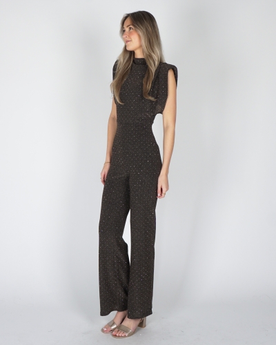 JUMPSUIT LUREX BRONS