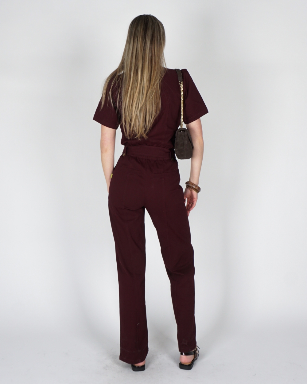 JUMPSUIT YAEL BORDEAUX