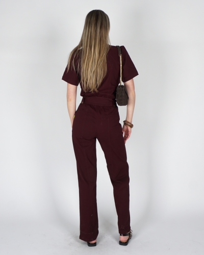 JUMPSUIT YAEL BORDEAUX