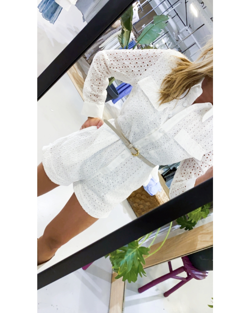 PLAYSUIT BRODERIE
