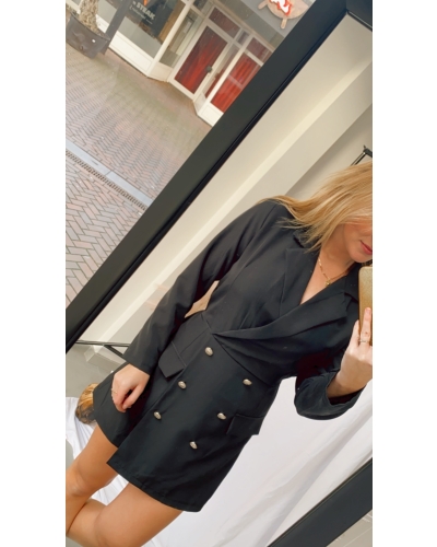 BLAZER PLAYSUIT ZWART
