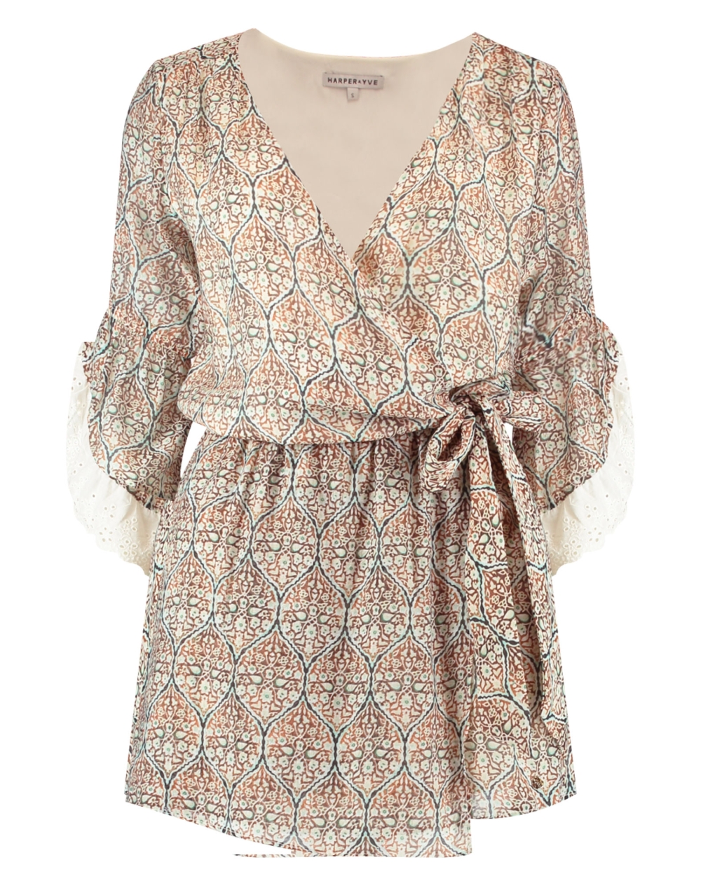 HARPER & YVE ABBEY PLAYSUIT Ecru
