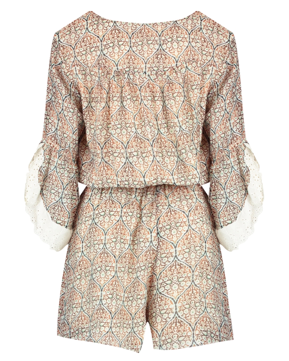 HARPER & YVE ABBEY PLAYSUIT Ecru