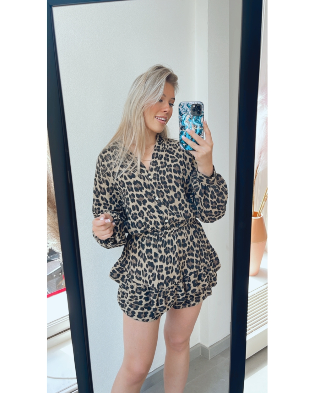 PLAYSUIT RHODE LEOPARDPRINT BRUIN
