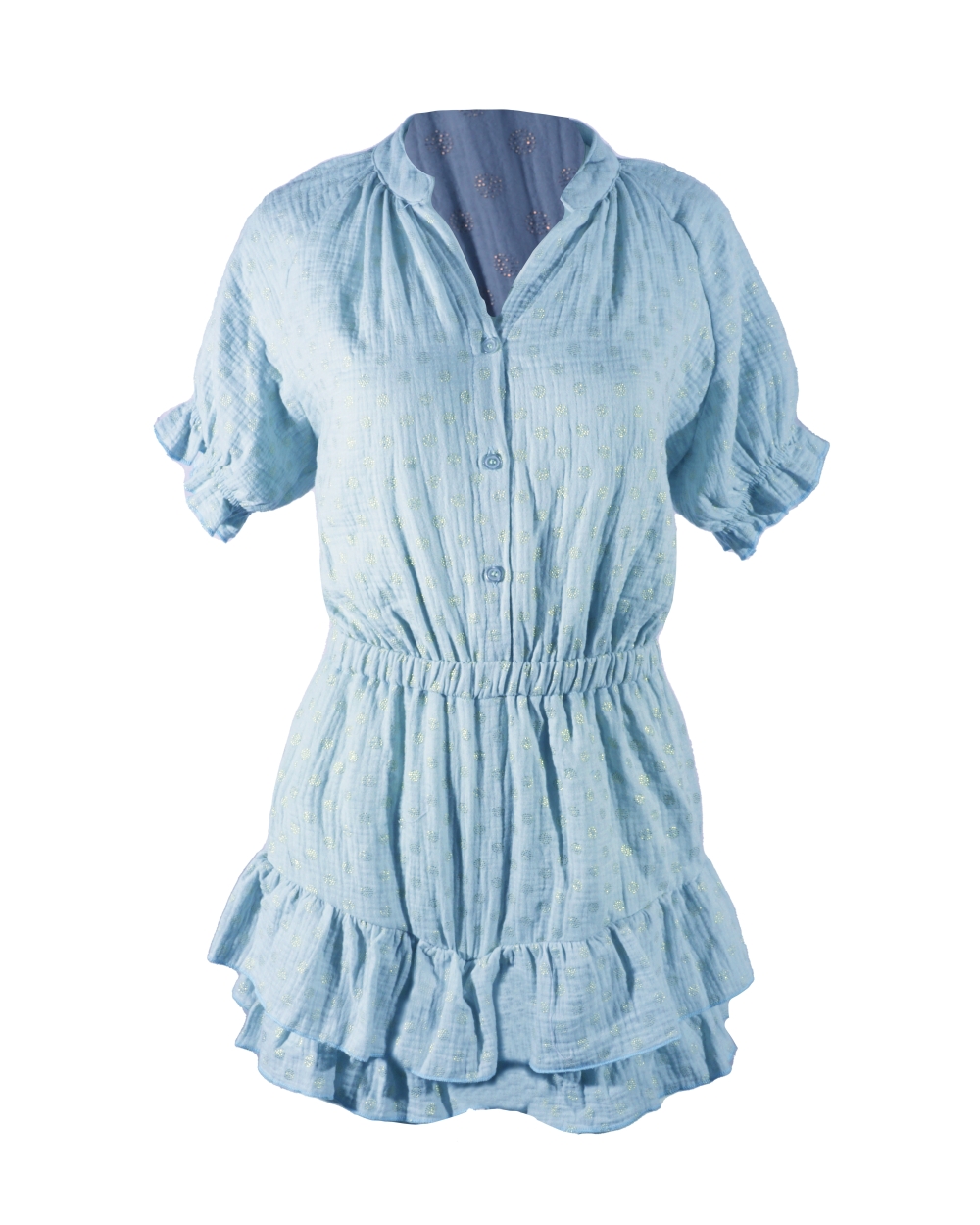 PLAYSUIT LOMEE BLAUW