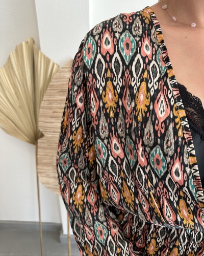 PLAYSUIT SOPHIA ZWART 