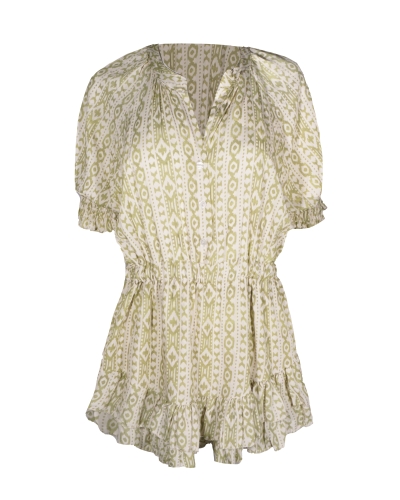 Gossip PLAYSUIT MOISE GROEN