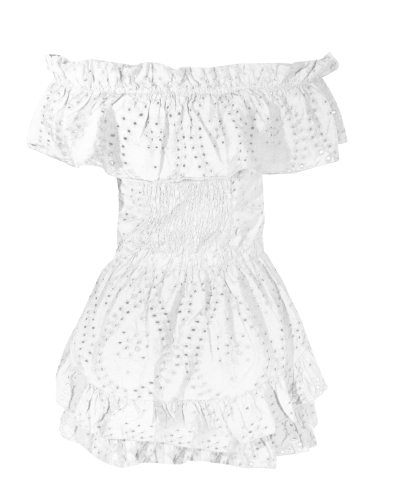 PLAYSUIT OFF SHOULDER WIT