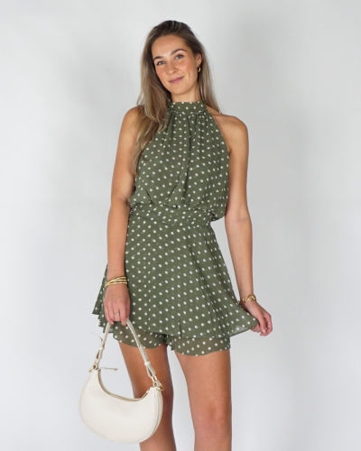 Gossip SLC1033 PLAYSUIT POLKADOT