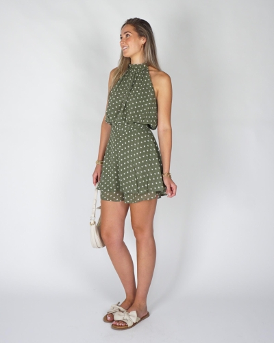 Gossip SLC1033 PLAYSUIT POLKADOT