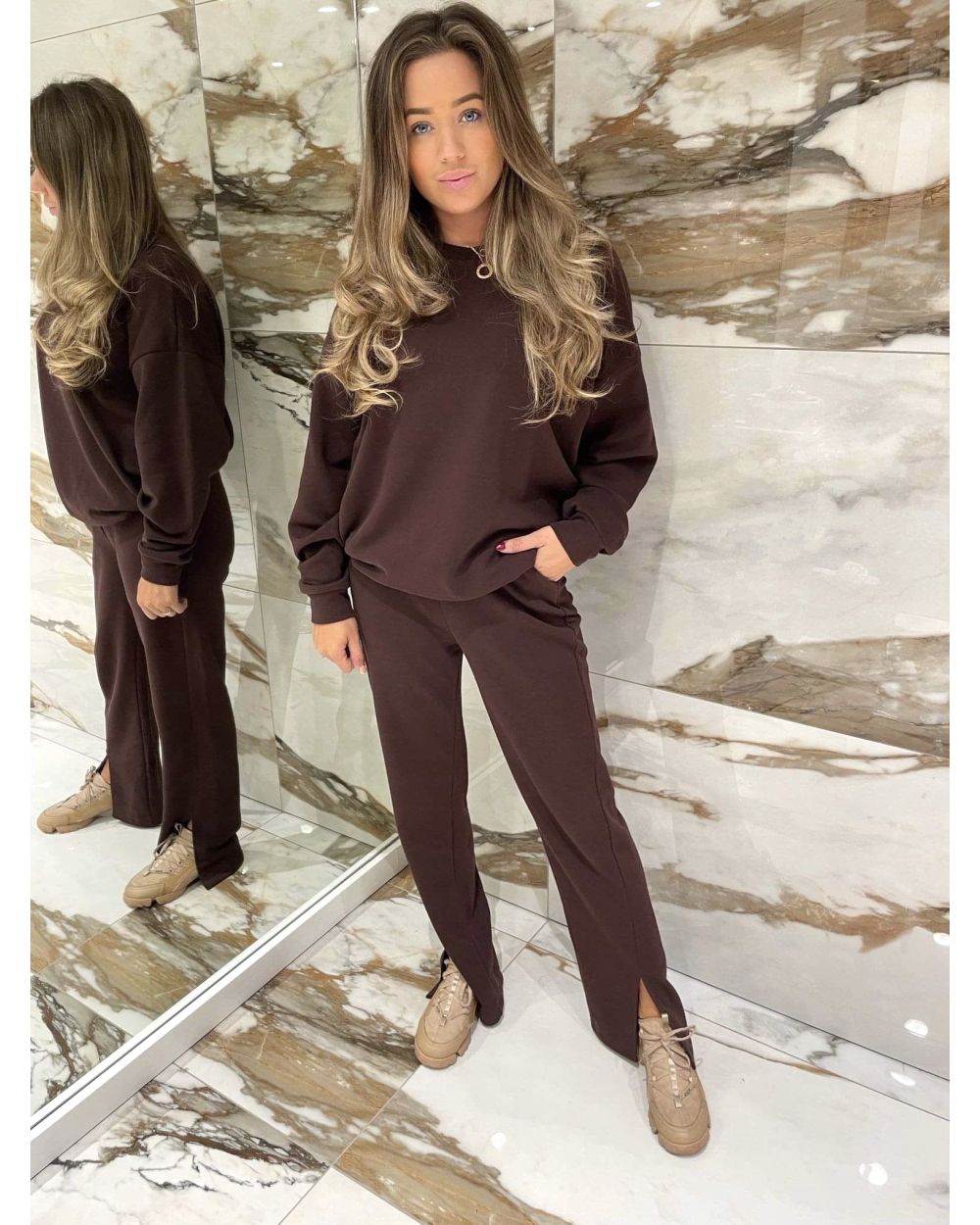 COMFY SET KIKI BRUIN