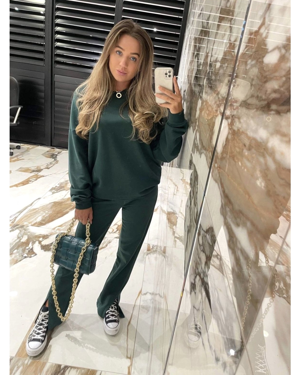 COMFY SET KIKI GROEN