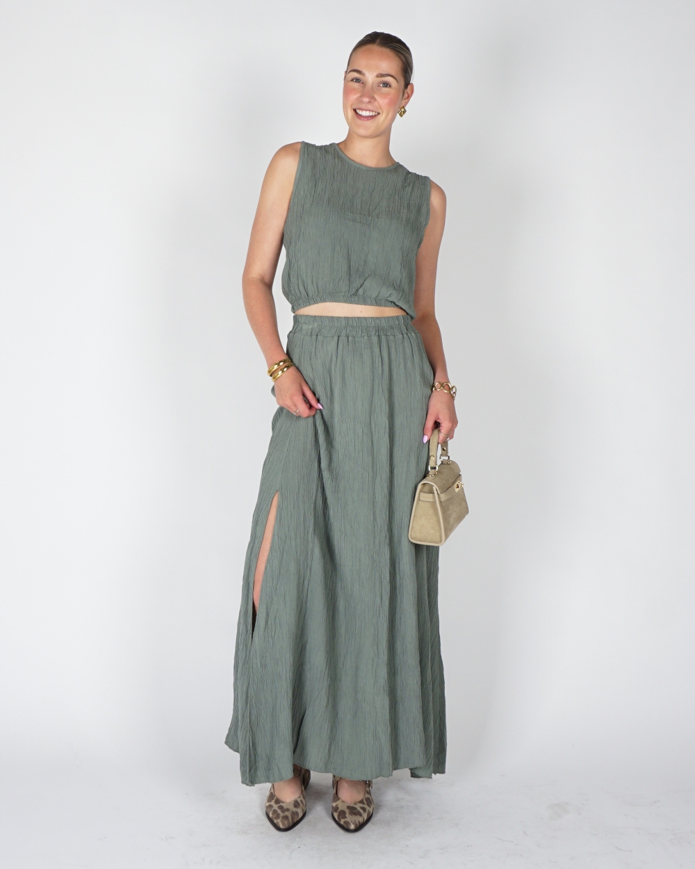 SET MET MAXY ROK EN TOP GROEN