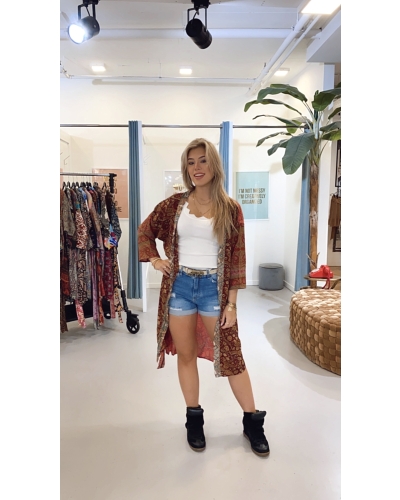 Gossip KIMONO MET PRINT Bloemenmix