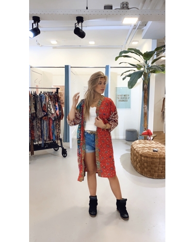 Gossip KIMONO MET PRINT Bloemenmix