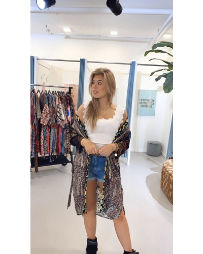 Gossip Gossip Kimono's KIMONO MET PRINT Bloemenmix