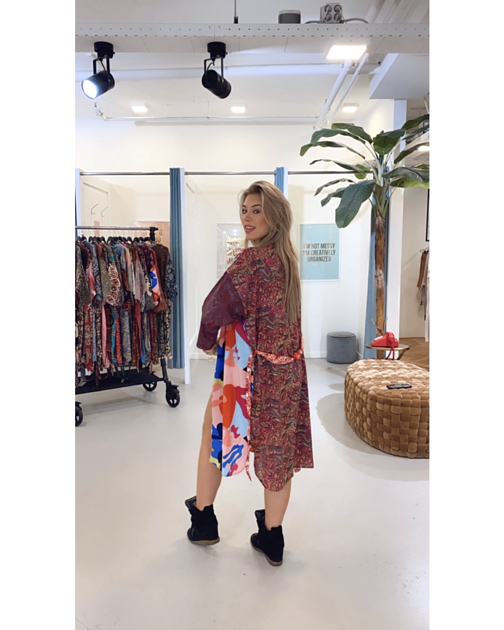 Gossip KIMONO MET PRINT Bloemenmix