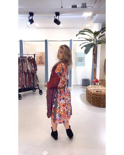 Gossip KIMONO MET PRINT Bloemenmix