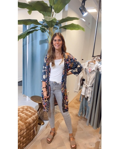 Gossip KIMONO MET PRINT Bloemenmix