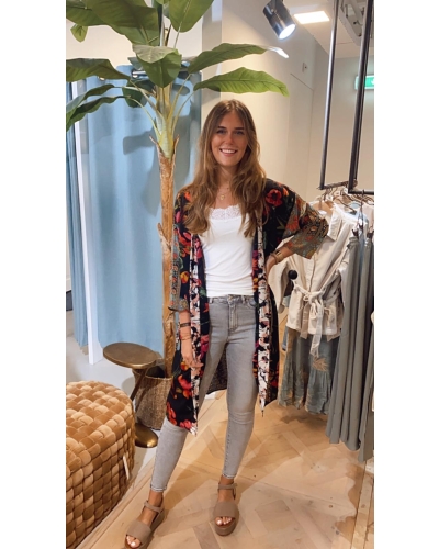 Gossip Gossip Kimono's KIMONO MET PRINT Bloemenmix