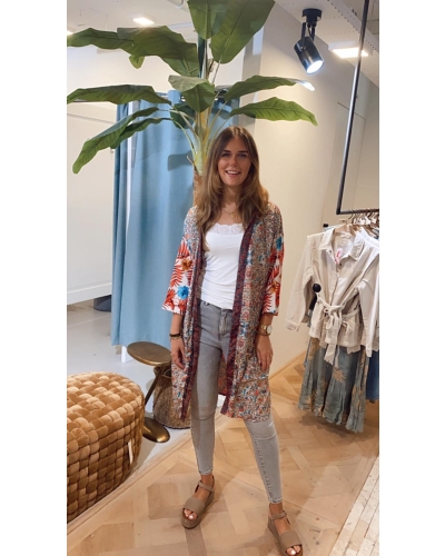 Gossip Gossip Kimono's KIMONO MET PRINT Bloemenmix