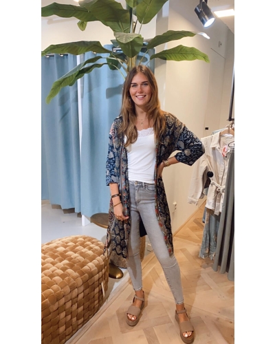 Gossip Gossip Kimono's KIMONO MET PRINT Bloemenmix