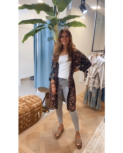 Gossip Gossip Kimono's KIMONO MET PRINT Bloemenmix