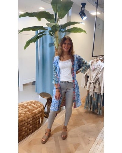 Gossip Gossip Kimono's KIMONO MET PRINT Bloemenmix