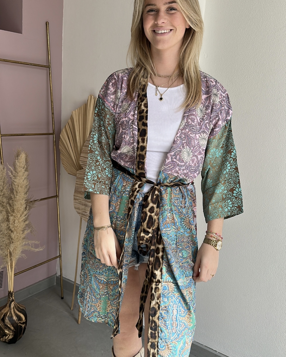 Gossip KIMONO MILAN LANG 26 Multi
