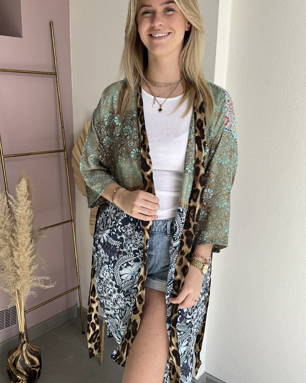 Gossip KIMONO MILAN LANG 30 Multi