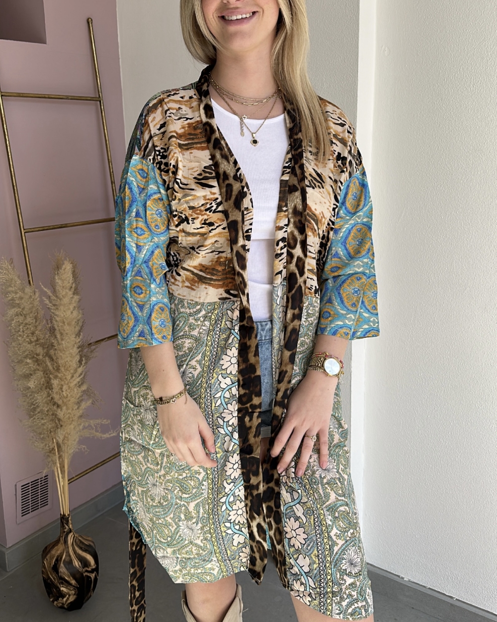 Gossip KIMONO MILAN LANG 41 Multi