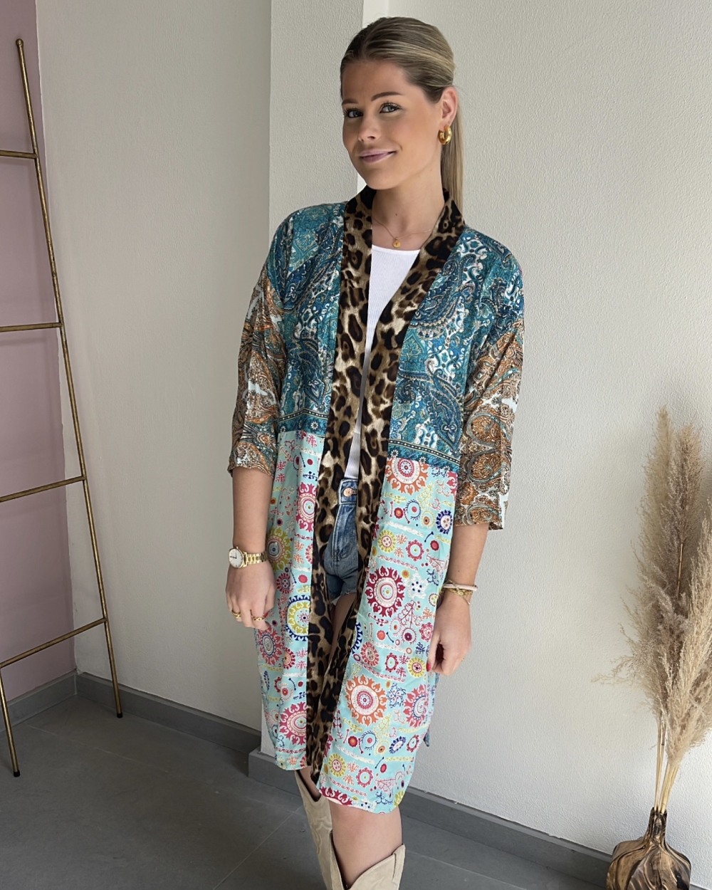 Gossip KIMONO MILAN LANG 46 Multi