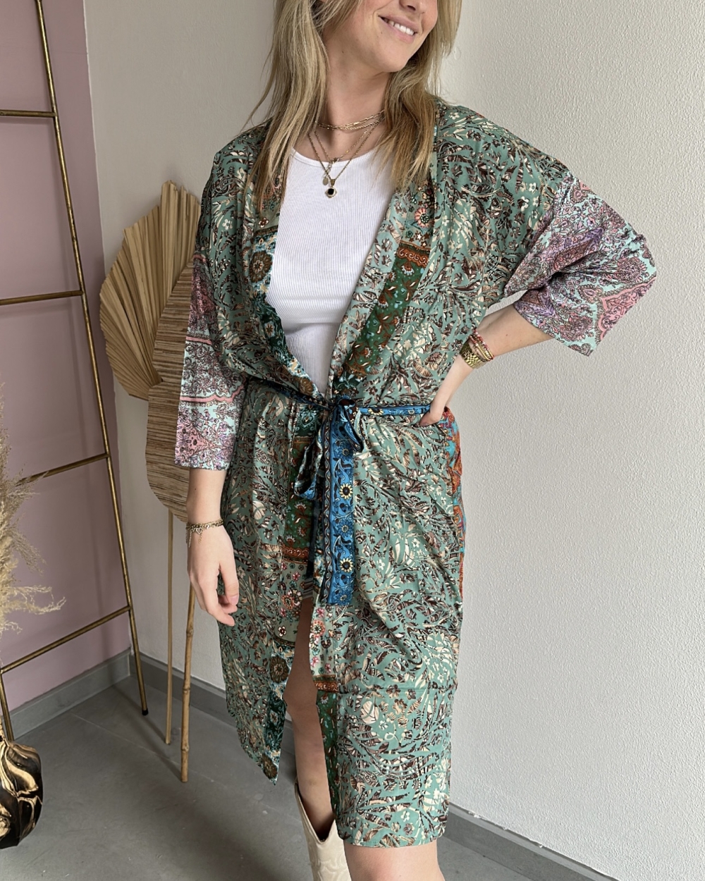 Gossip KIMONO MILAN LANG 47 Multi