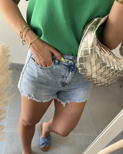 Gossip JEANS SHORT SOPHIE BLAUW