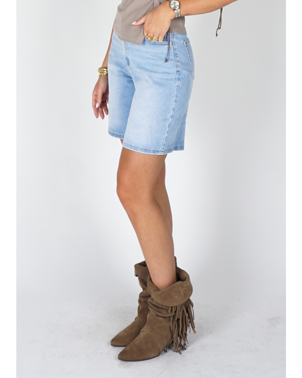 BERMUDA SHORT IVY BLAUW