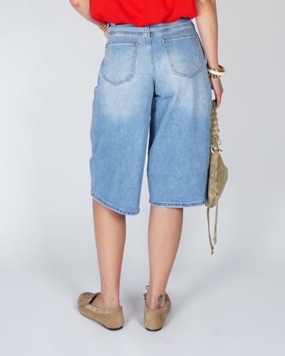 Gossip BERMUDA MET SCHUINE SLUITING Blauw