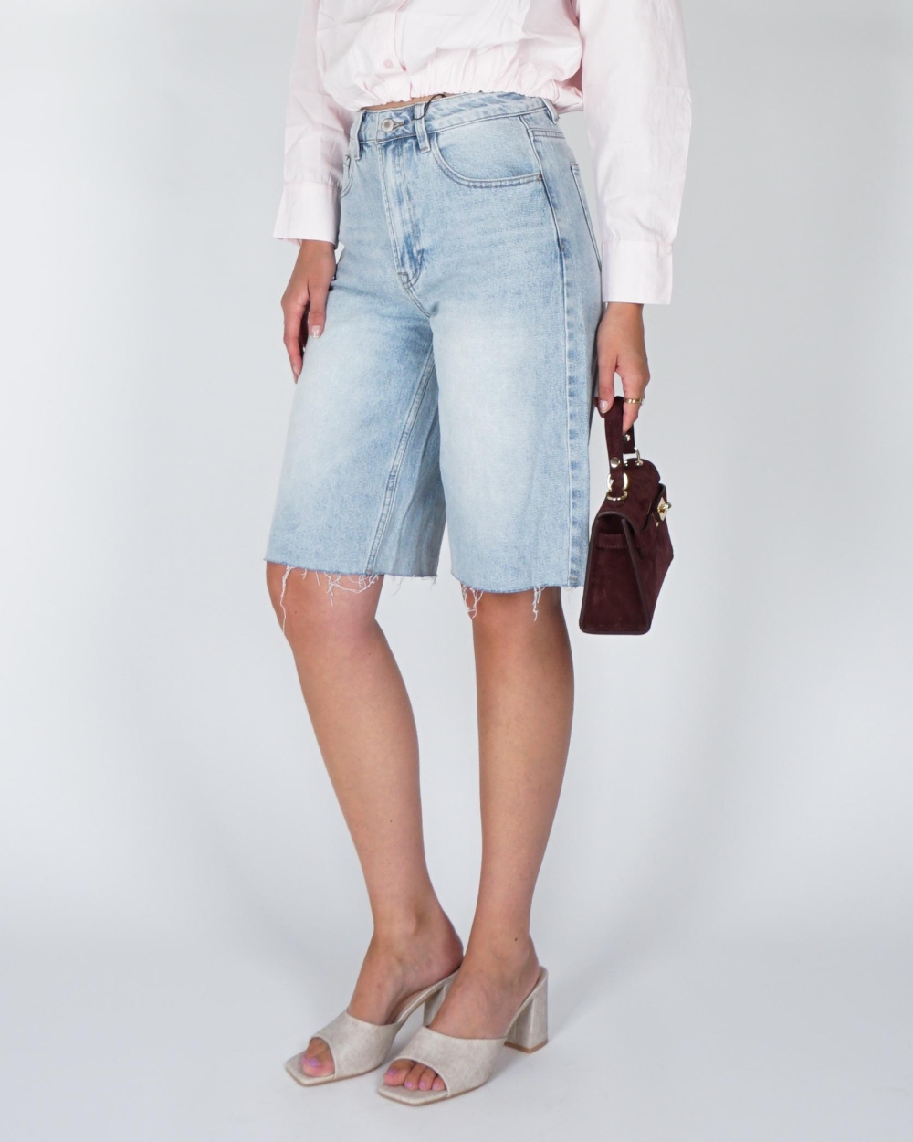 Gossip BERMUDA DENIM Blauw