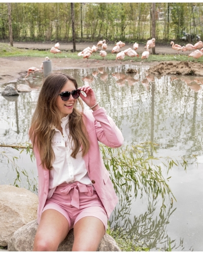 ROZE SHORT LINNEN LOOK