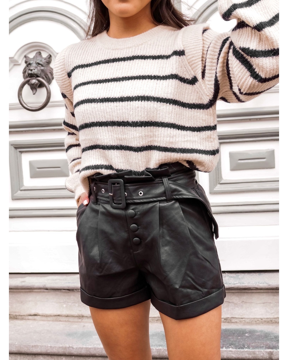 LEATHERLOOK PAPERBACK SHORTS