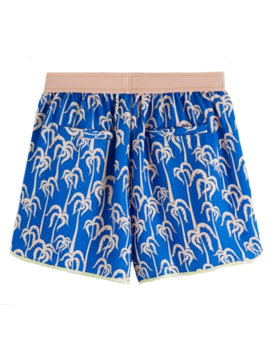 Scotch & Soda ALLOVER PRINTED HIGH-RISE SHORT 
