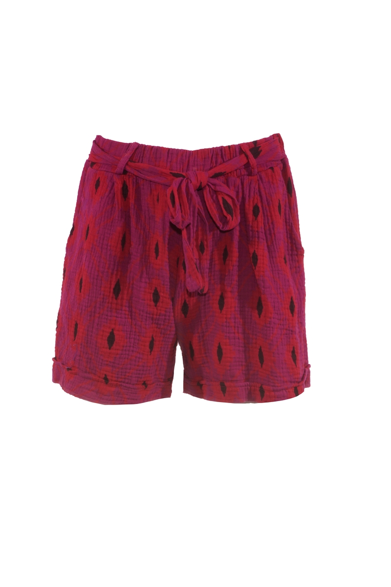 SHORT ROSIE BORDEAUX