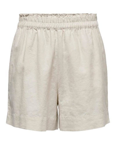 SHORT LINNEN BEIGE