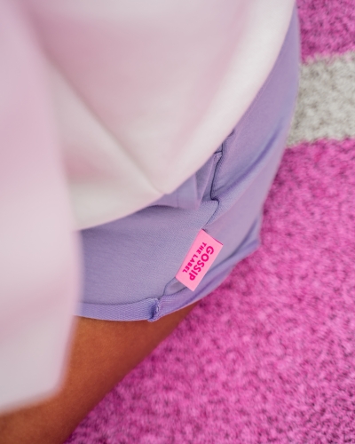 SHORT COMFY CLUB LILA